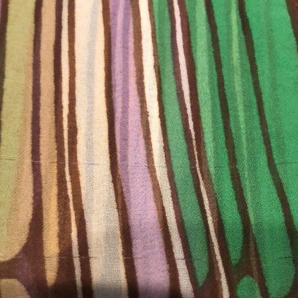 70’s Vera Neumann Sophisticated Chiffon Oblong Scarf. - Picture 10 of 13